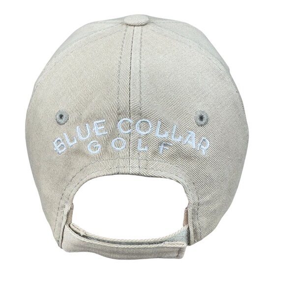 Blue Collar John Daly Signature Bellevue Biltmore BCG Golf Beige Adjustable Hat - Picture 4 of 13